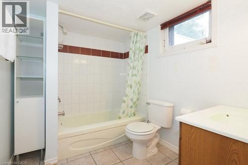 4pc Bathroom in Basement - 223 Wellington Street N, Kitchener, ON - Indoor Photo Showing Bathroom