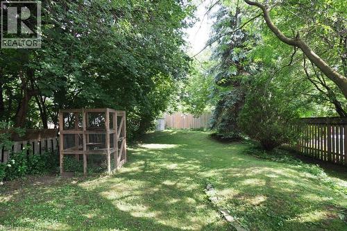 Backyard - 223 Wellington Street N, Kitchener, ON - Outdoor