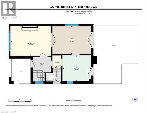 Main Floor - 223 Wellington Street N, Kitchener, ON - Other