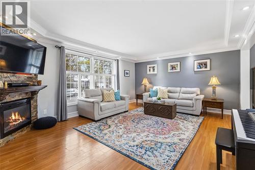768 Grenfell Drive, London, ON - Indoor Photo Showing Living Room With Fireplace