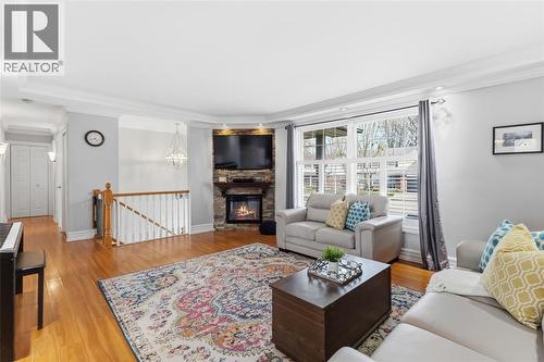 768 Grenfell Drive, London, ON - Indoor Photo Showing Living Room With Fireplace
