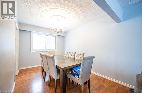 87 Lorraine Avenue Unit# Front, Kitchener, ON - Indoor Photo Showing Dining Room