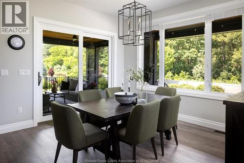 6005 Silver Maple Road, Lasalle, ON - Indoor Photo Showing Dining Room