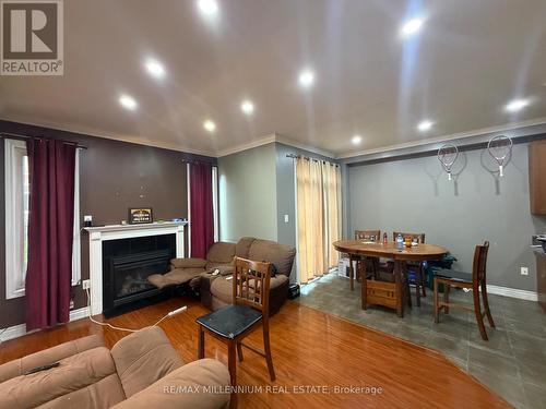 Upper - 33 Nomad Crescent, Brampton, ON - Indoor Photo Showing Other Room With Fireplace