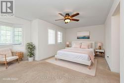 Virtually staged primary bedroom - 