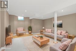 Virtually staged basement - 