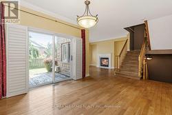 Dining room area open concept walk out to backyard - 