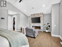 Extra living space+cozy fireplace in primary! - 