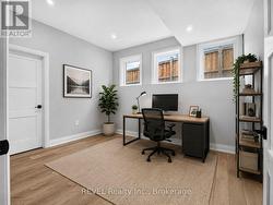 Virtually staged 5th bedroom/office downstairs - 