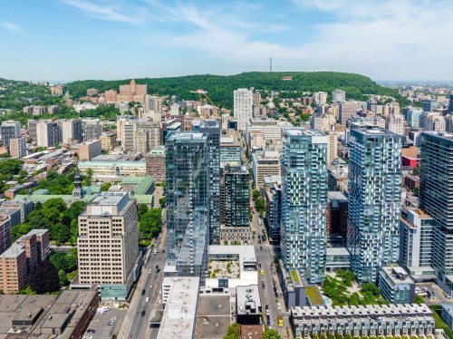 Overall view - 1310-1500 Boul. René-Lévesque O., Montréal (Ville-Marie), QC - Outdoor With View