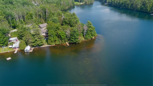 Aerial View - 68 Ch. Stephens, Otter Lake, QC - Outdoor With Body Of Water With View