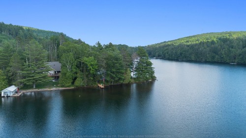 Aerial View - 68 Ch. Stephens, Otter Lake, QC - Outdoor With Body Of Water With View