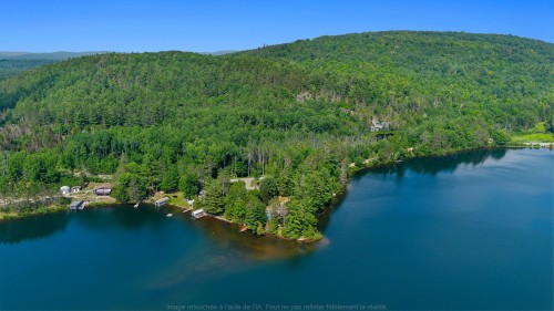 Aerial View - 68 Ch. Stephens, Otter Lake, QC - Outdoor With Body Of Water With View