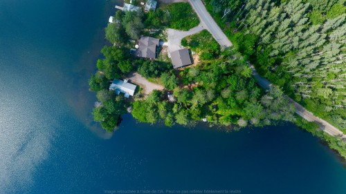 Aerial View - 68 Ch. Stephens, Otter Lake, QC - Outdoor With Body Of Water With View
