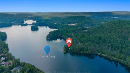 Aerial View - 68 Ch. Stephens, Otter Lake, QC - Outdoor With Body Of Water With View