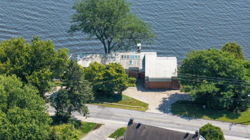 Photo aérienne - 20240 Ch. Lakeshore, Baie-D'Urfé, QC - Outdoor With Body Of Water