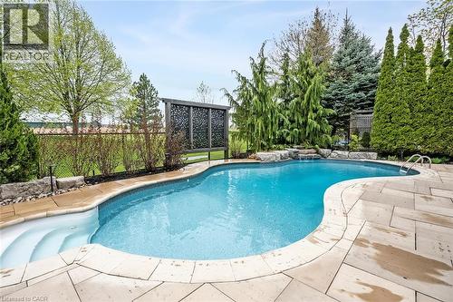 4285 Couples Crescent, Burlington, ON - Outdoor With In Ground Pool With Deck Patio Veranda With Backyard