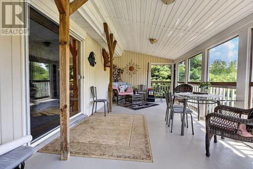 58 Blaffert, Wahnapitae, ON - Outdoor With Deck Patio Veranda With Exterior