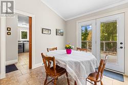 Dining area with walk-out to 650sq ft raised deck. - 