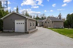 Large circular driveway for easy entry/exit. - 