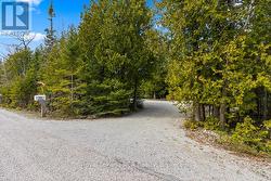 Winding driveway entry providing complete privacy. - 