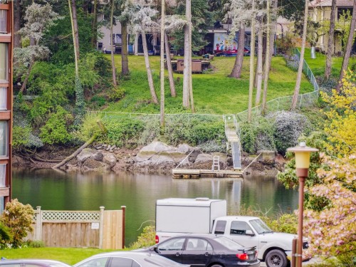 #204-76 Gorge Rd West, Saanich, BC - Outdoor With Body Of Water