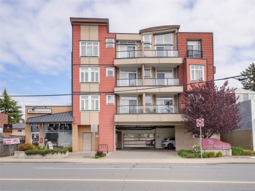 #204-76 Gorge Rd West, Saanich, BC - Outdoor With Facade