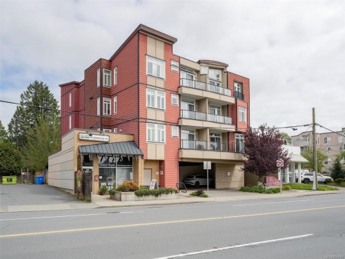 #204-76 Gorge Rd West, Saanich, BC - Outdoor With Facade