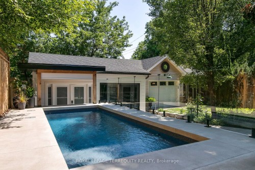 1775 Gerrard Street E, Toronto, ON - Outdoor With In Ground Pool