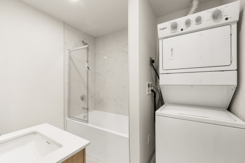 Salle de bains - 2-1740 Rue De Roberval, Montréal (Le Sud-Ouest), QC - Indoor Photo Showing Laundry Room