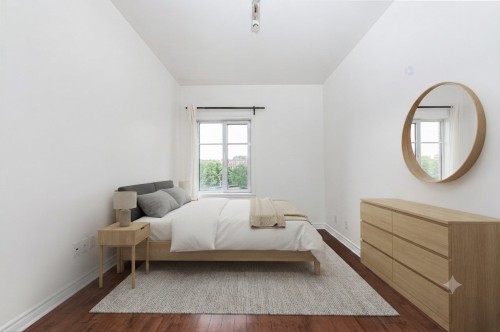 Bedroom - 406-4545 Av. Girouard, Montréal (Côte-Des-Neiges/Notre-Dame-De-Grâce), QC - Indoor Photo Showing Bedroom