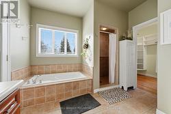 Deep tub with window overhead - 