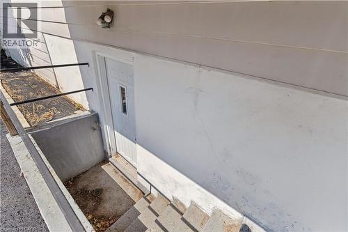 Separate entrance to basement - 74 Helene Crescent, Waterloo, ON 