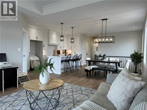 Photos from another Jeffrey Model - for illustration purposes only - 183 Craddock Boulevard, Jarvis, ON - Indoor Photo Showing Living Room