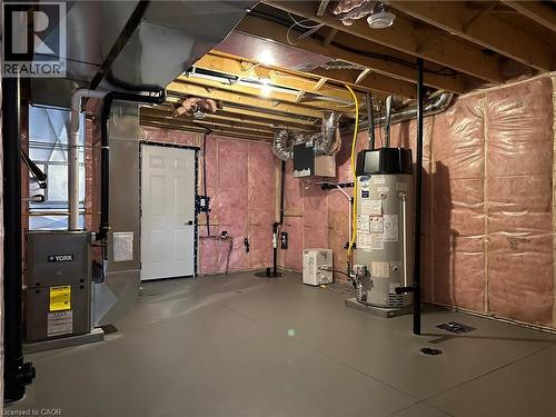 Photos from another Jeffrey Model - for illustration purposes only - 183 Craddock Boulevard, Jarvis, ON - Indoor Photo Showing Basement