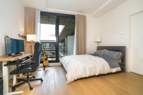 Chambre à coucher - 808-1616 Rue Des Bassins, Montréal (Le Sud-Ouest), QC - Indoor Photo Showing Bedroom