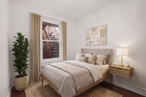 Chambre à coucher - 1889 Rue Des Carrières, Montréal (Rosemont/La Petite-Patrie), QC - Indoor Photo Showing Bedroom