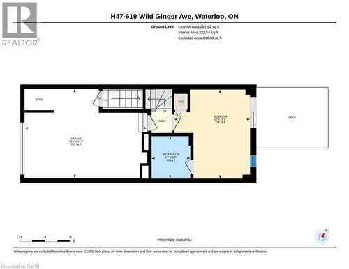 Floor plan - 619 Wild Ginger Avenue Unit# H47, Waterloo, ON - Other