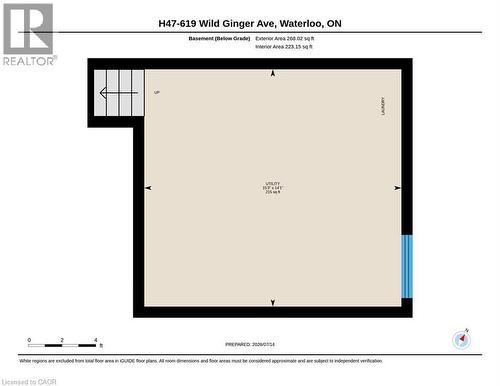 Floor plan - 619 Wild Ginger Avenue Unit# H47, Waterloo, ON - Other