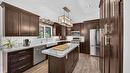 1386 Cypress Drive, Sparwood, BC  - Indoor Photo Showing Kitchen With Stainless Steel Kitchen With Upgraded Kitchen 