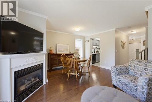 520 Mayflower Street, Waterloo, ON - Indoor Photo Showing Living Room With Fireplace