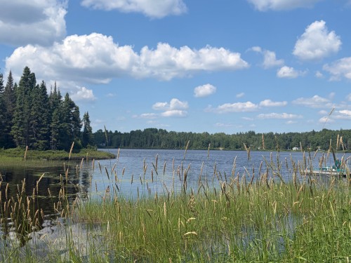Vue sur l'eau - 4564 Ch. Du Lac-Bellecombe, Rouyn-Noranda, QC - Outdoor With Body Of Water With View