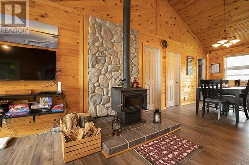 30A Stoney Point Rd, Batchawana Bay, ON - Indoor With Fireplace