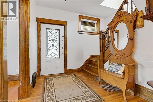 Entryway featuring wood-finish flooring and trim - 630 Lawrence Street, Cambridge, ON - Indoor Photo Showing Other Room