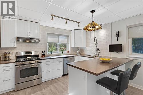 Kitchen - 630 Lawrence Street, Cambridge, ON - Indoor Photo Showing Kitchen With Double Sink With Upgraded Kitchen