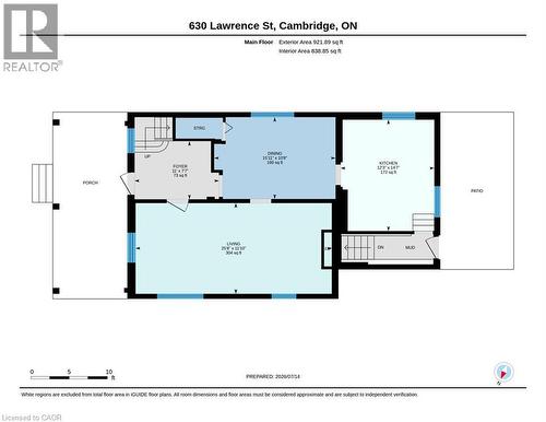 Floor plan - 630 Lawrence Street, Cambridge, ON - Other