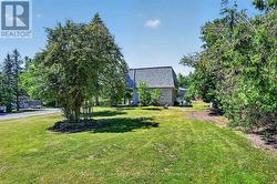 Side yard looking west - 
