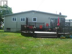 rear deck - 