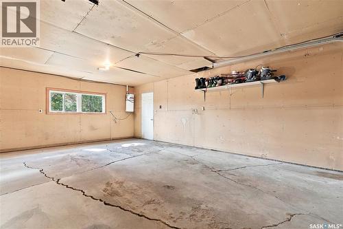 Thorhaug Acreage, Leask Rm No. 464, SK - Indoor Photo Showing Garage