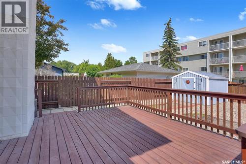 4 Groome Avenue, Regina, SK - Outdoor With Deck Patio Veranda With Exterior